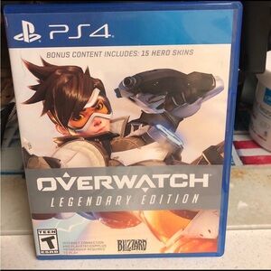 Overwatch Legendary Edition for PS4 - Blue Case